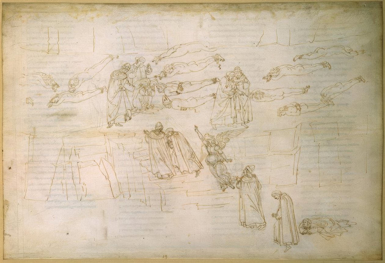 Dantes Sirenatrom,... autorstwa Sandro Botticelli