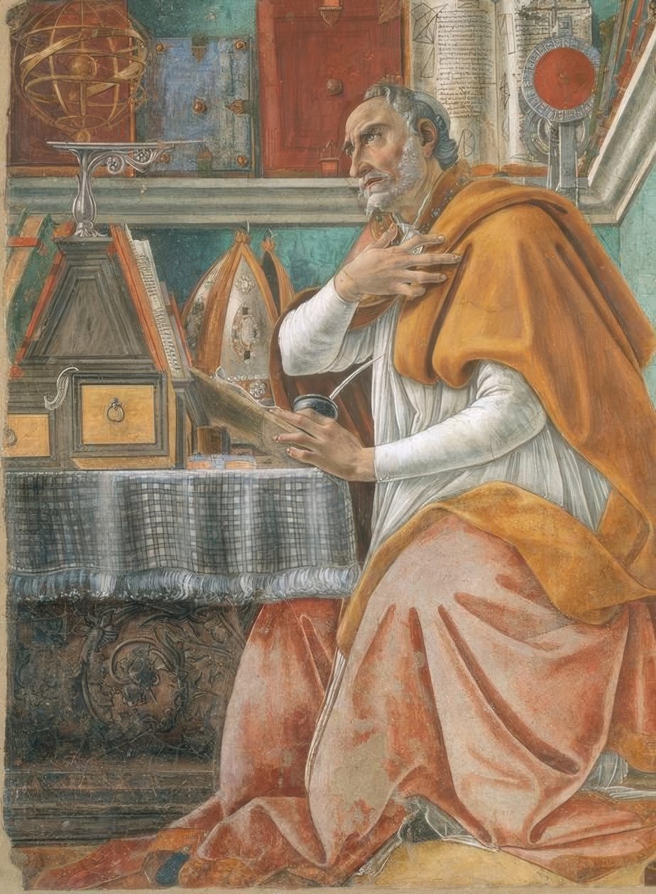 Święty Augustyn autorstwa Sandro Botticelli