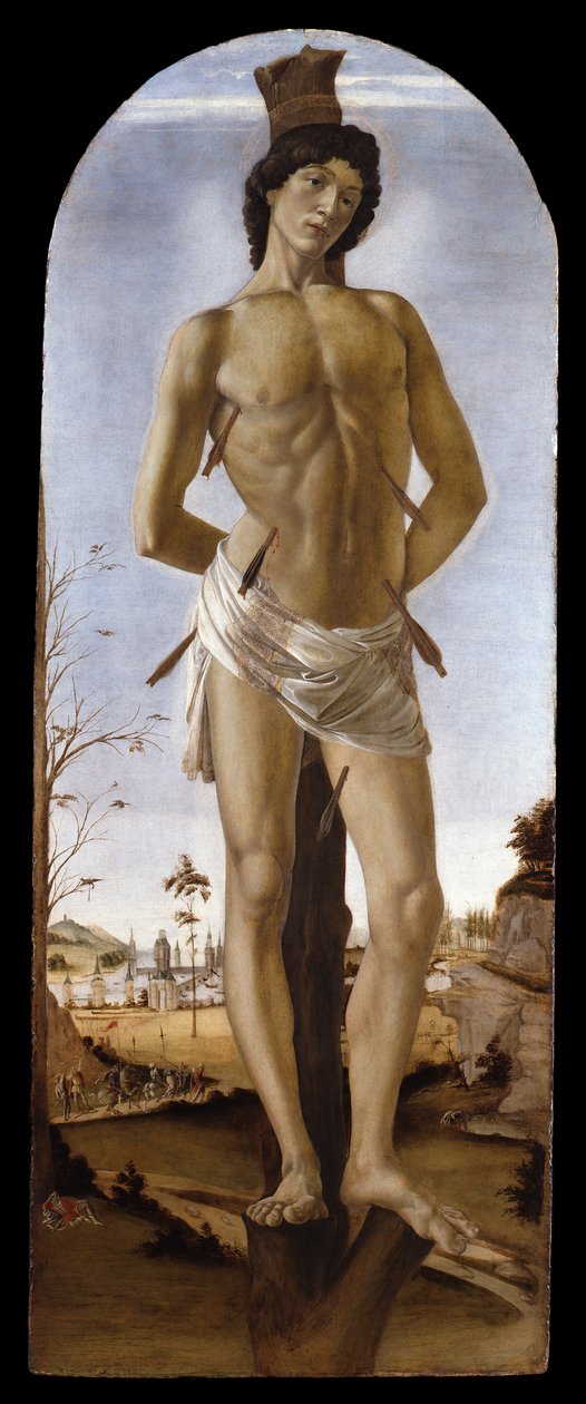 Święty Sebastian autorstwa Sandro Botticelli