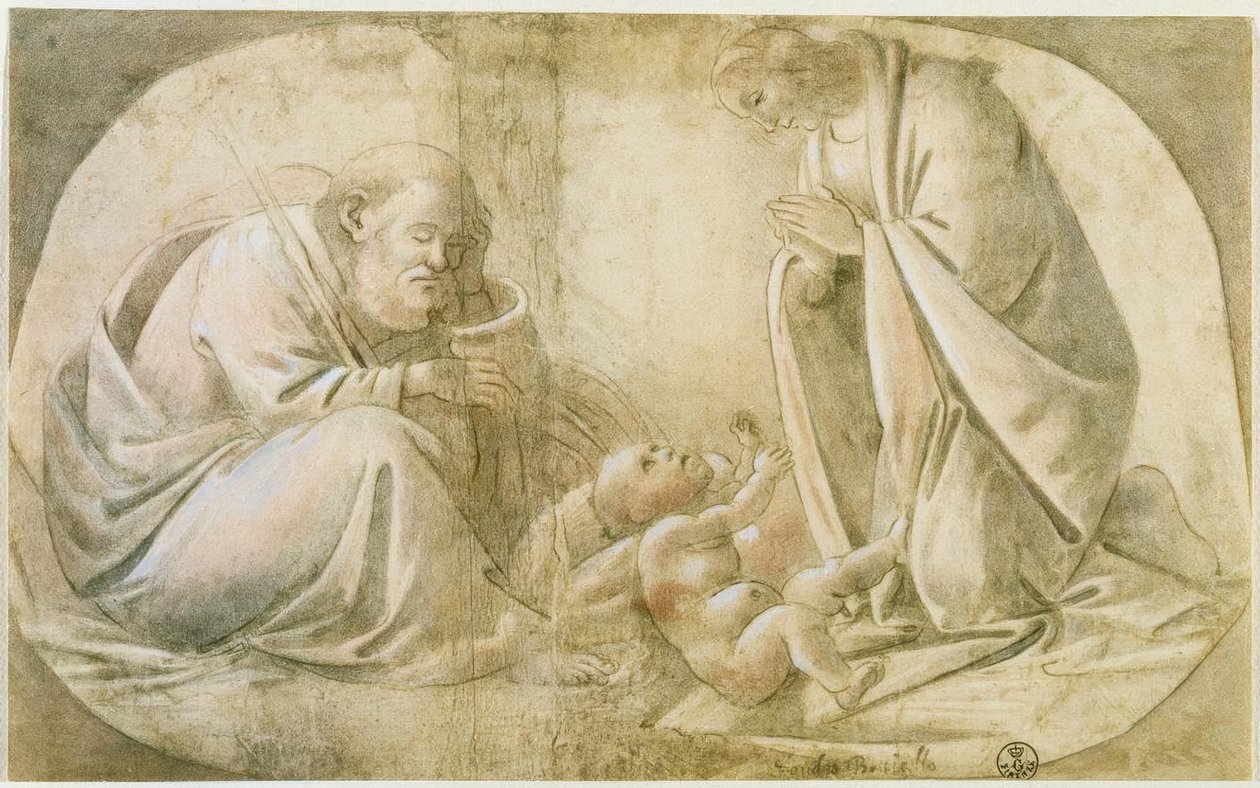 Święta rodzina autorstwa Sandro Botticelli