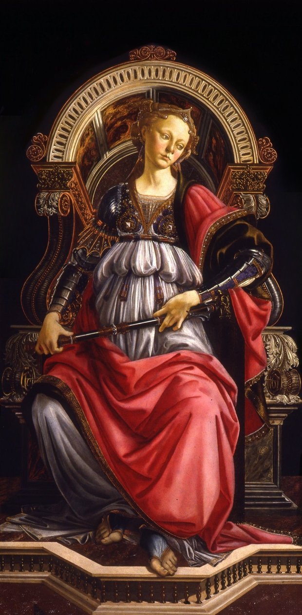Wytrwałość autorstwa Sandro Botticelli
