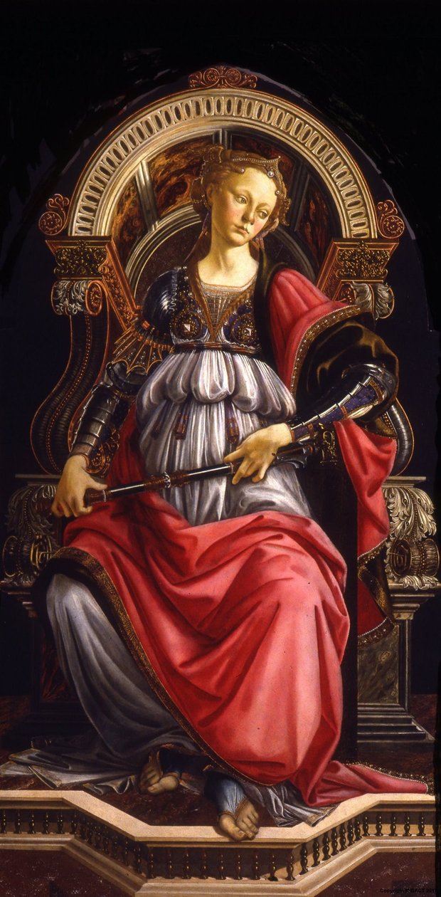 Wytrwałość autorstwa Sandro Botticelli