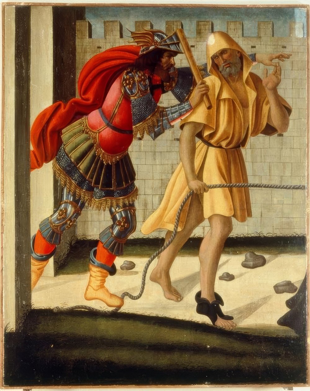 Niesienie krzyża autorstwa Sandro Botticelli