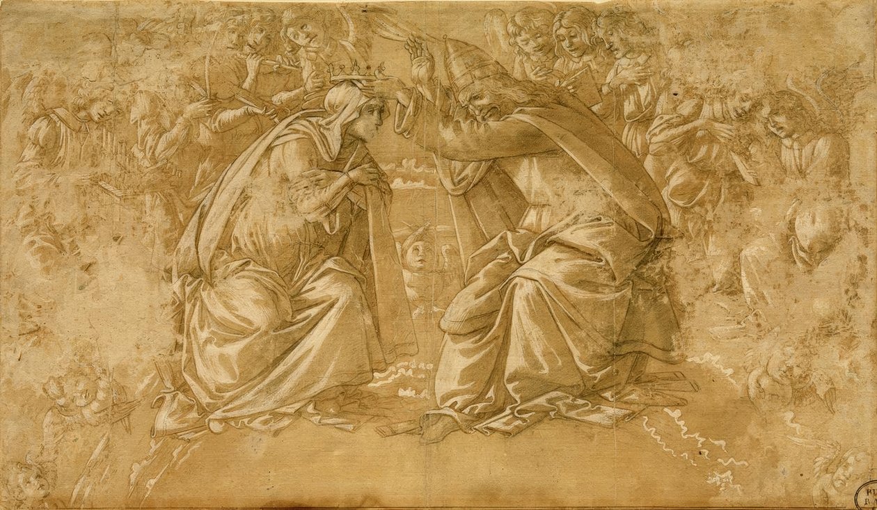 Koronacja Marii autorstwa Sandro Botticelli