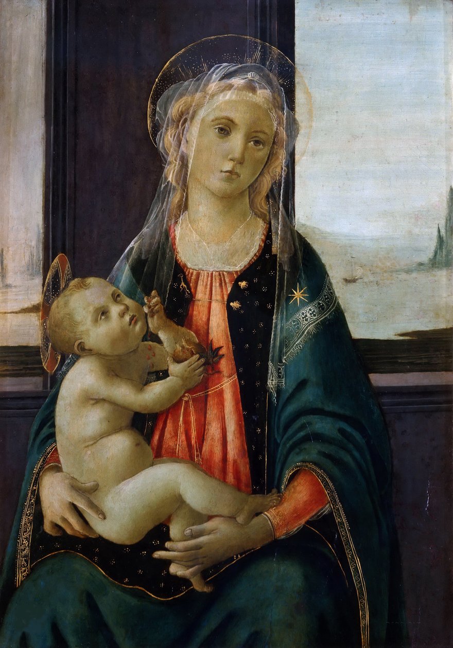 Madonna Morza Madonna del Mare, ok. 1477. autorstwa Sandro Botticelli