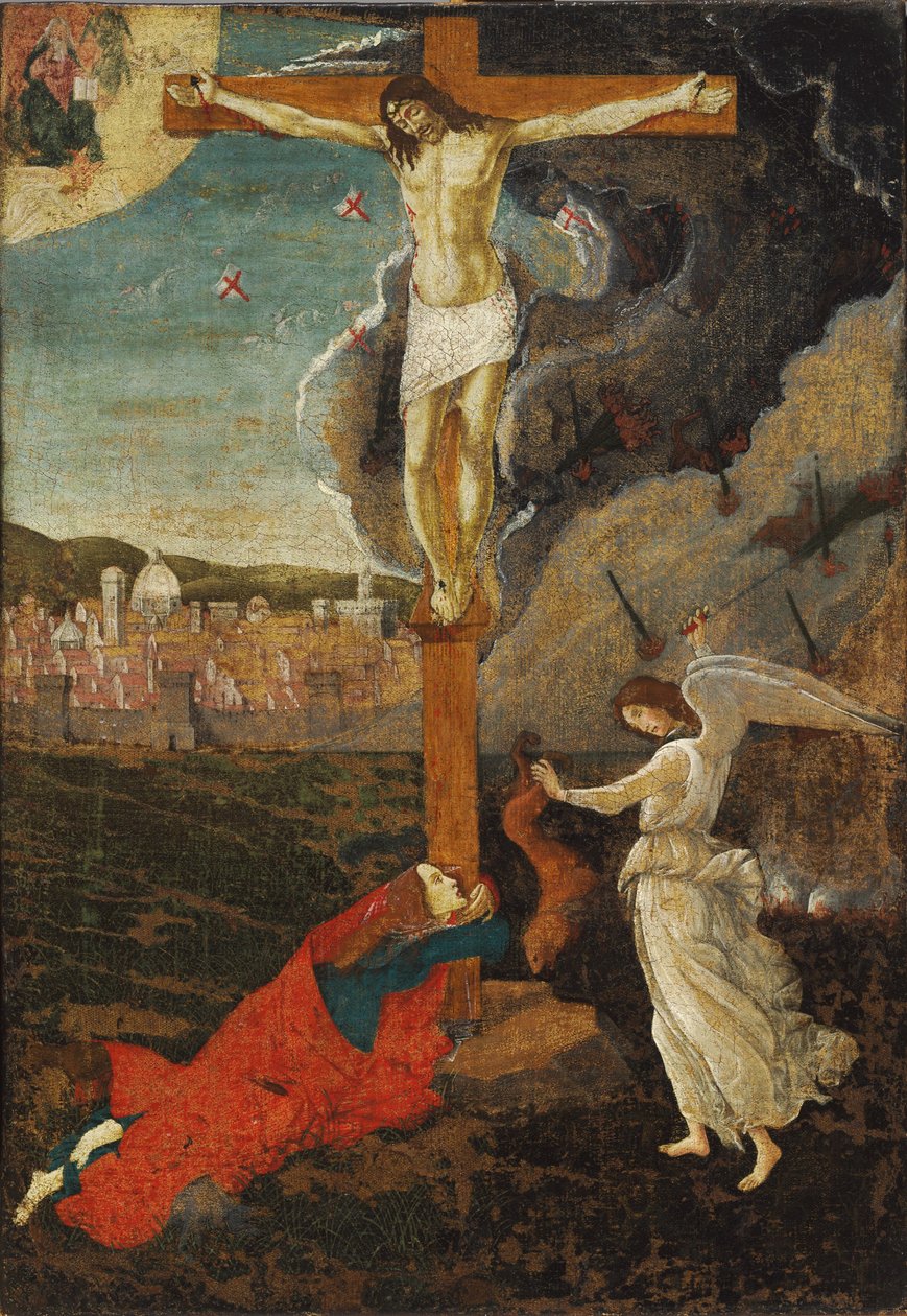 Mistyczne ukrzyżowanie autorstwa Sandro Botticelli