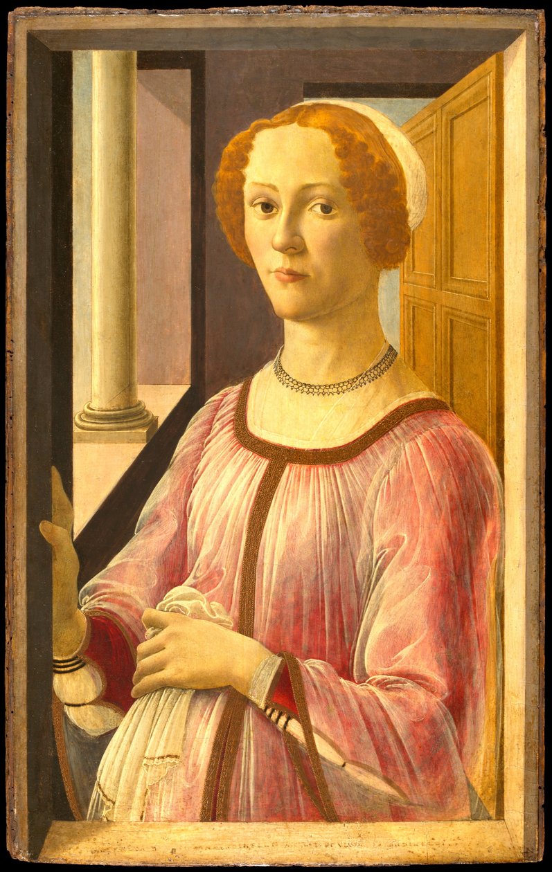 Portret Smeraldy Bandinelli autorstwa Sandro Botticelli