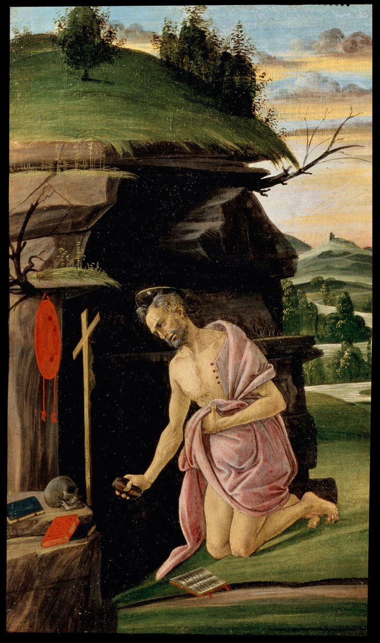Święty Hieronim, między 1498 a 1505 autorstwa Sandro Botticelli