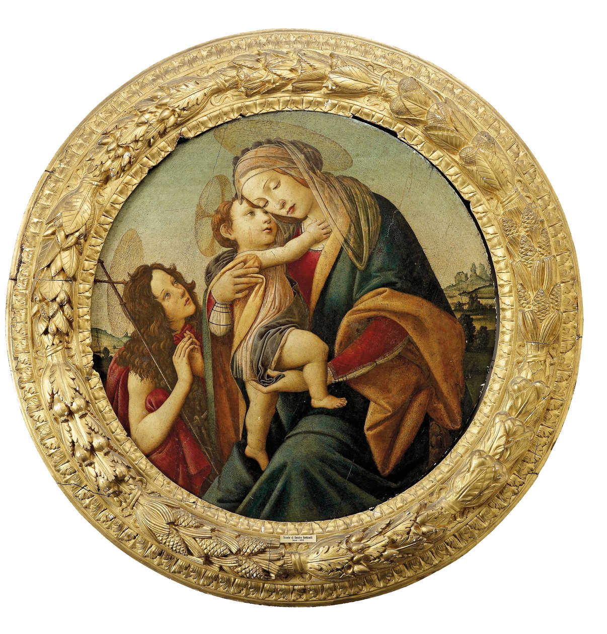 Madonna z Dzieciątkiem z młodym św. Janem Chrzcicielem autorstwa Sandro Botticelli