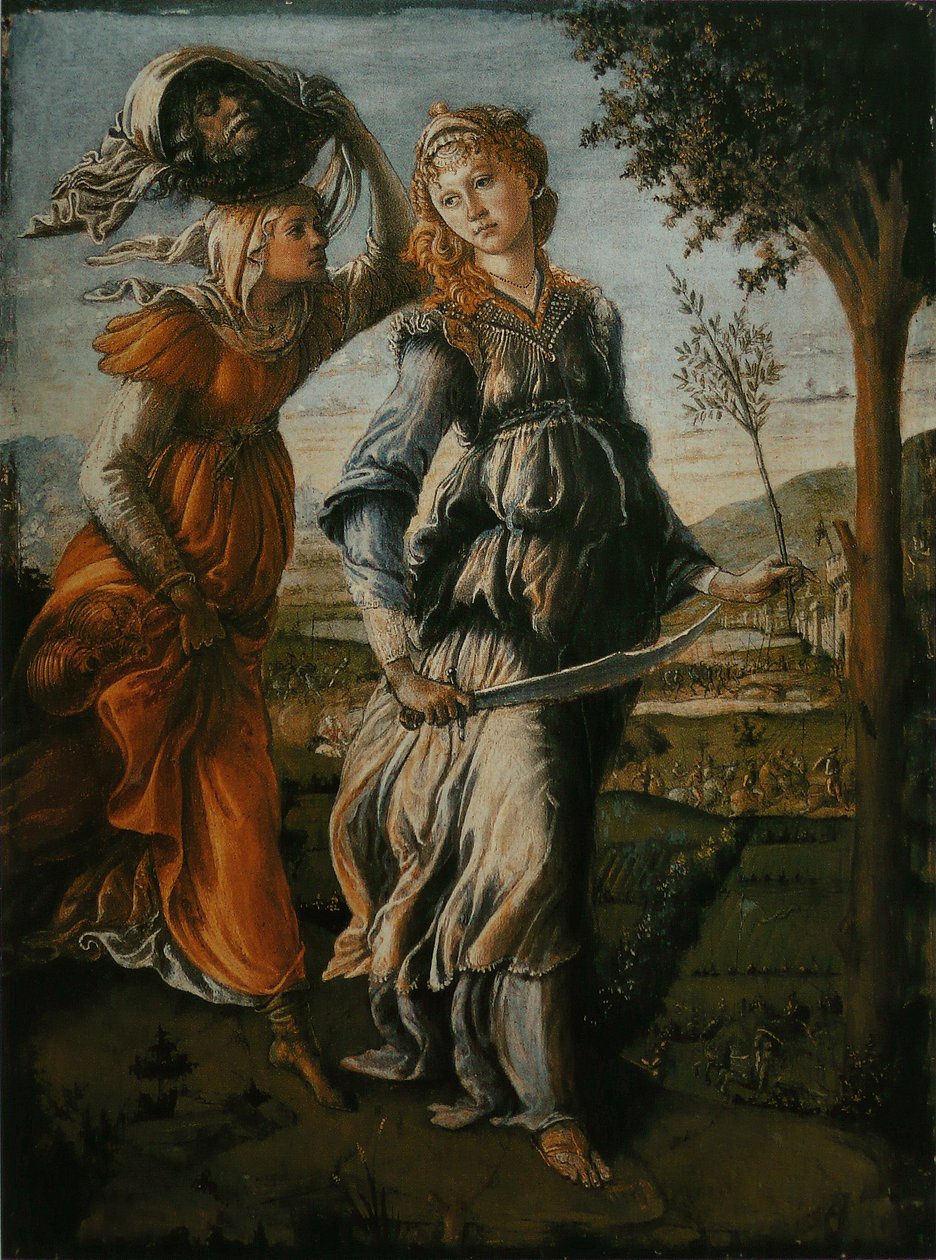 Powrót Judyty do Betulii autorstwa Sandro Botticelli