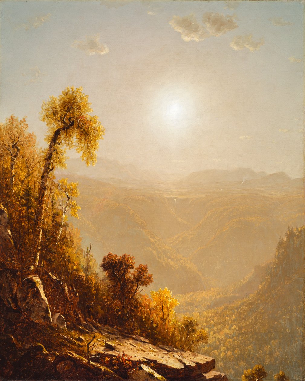 Październik w Catskills, 1880 autorstwa Sanford Robinson Gifford