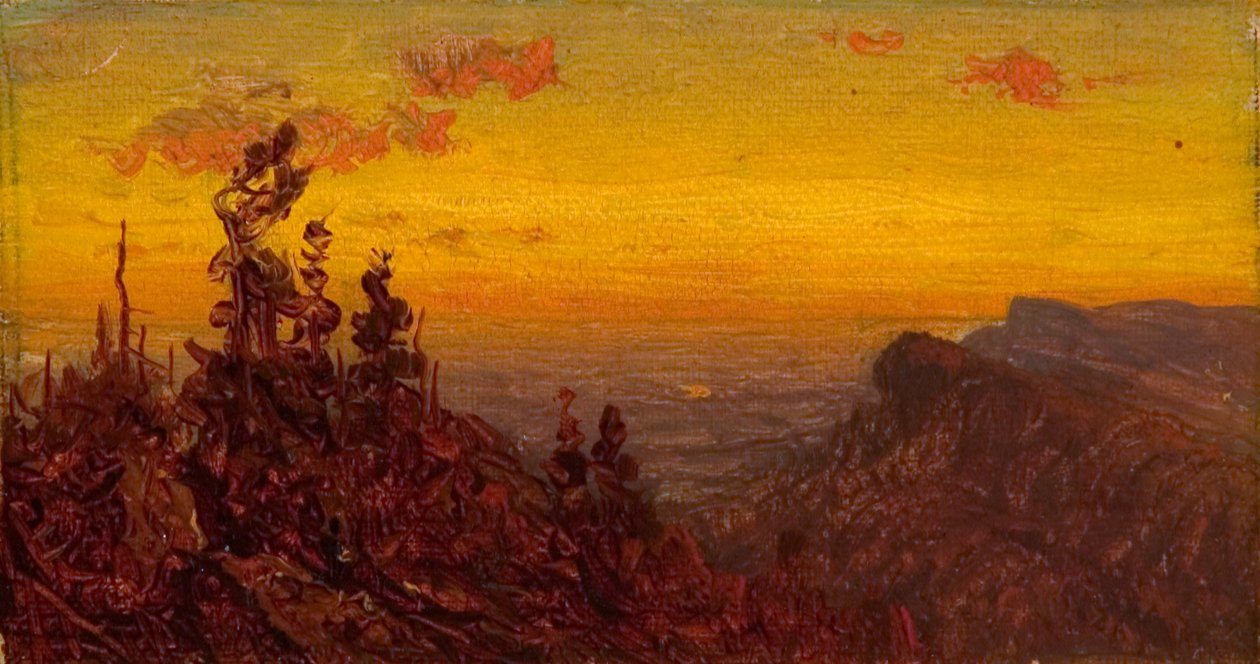 Z gór Shawangunk autorstwa Sanford Robinson Gifford
