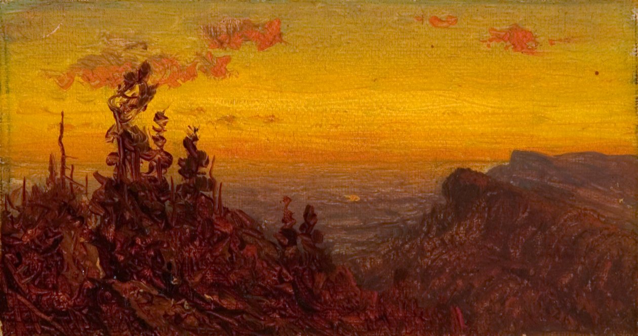 Z gór Shawangunk, 1823-1880. autorstwa Sanford Robinson Gifford