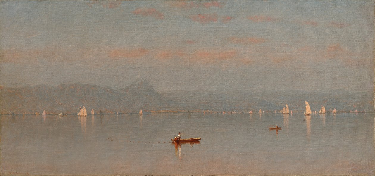 Zatoka Haverstraw autorstwa Sanford Robinson Gifford