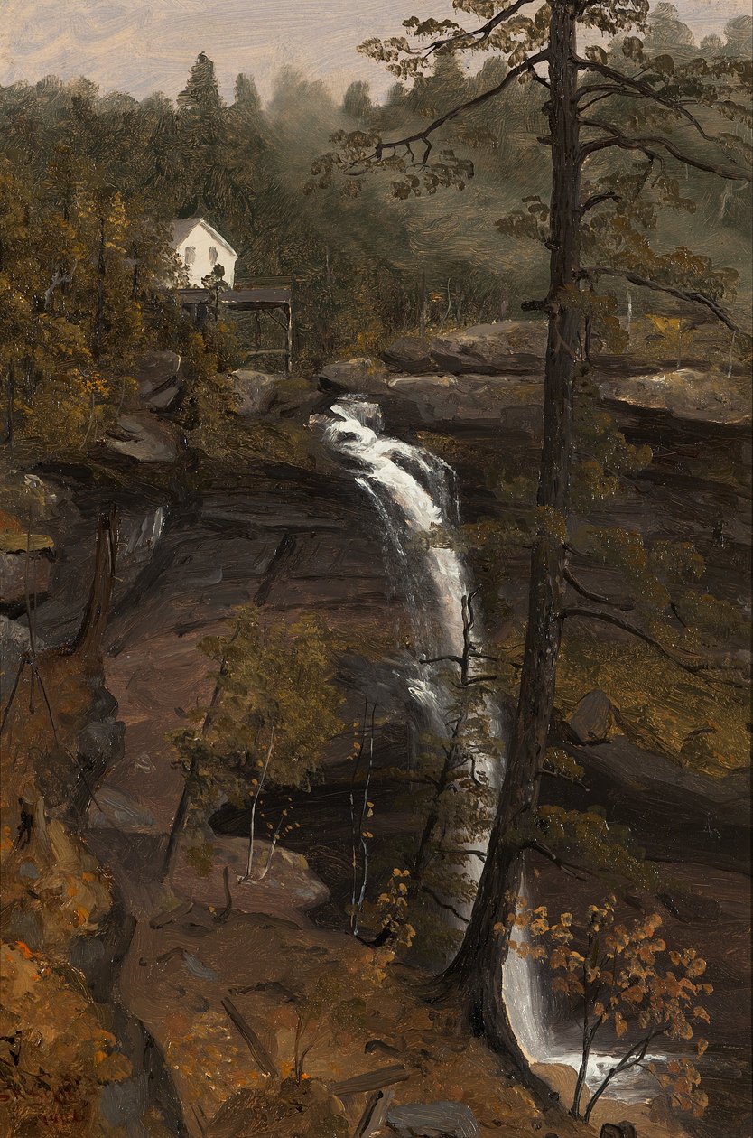 Wodospad Kauterskill autorstwa Sanford Robinson Gifford