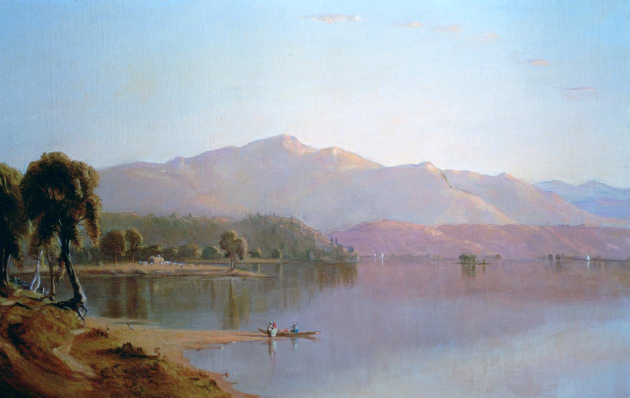 Lake George, Nowy Jork, c1843-1880 autorstwa Sanford Robinson Gifford
