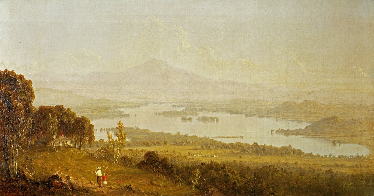 Jezioro Winnipesaukee, 1858 autorstwa Sanford Robinson Gifford
