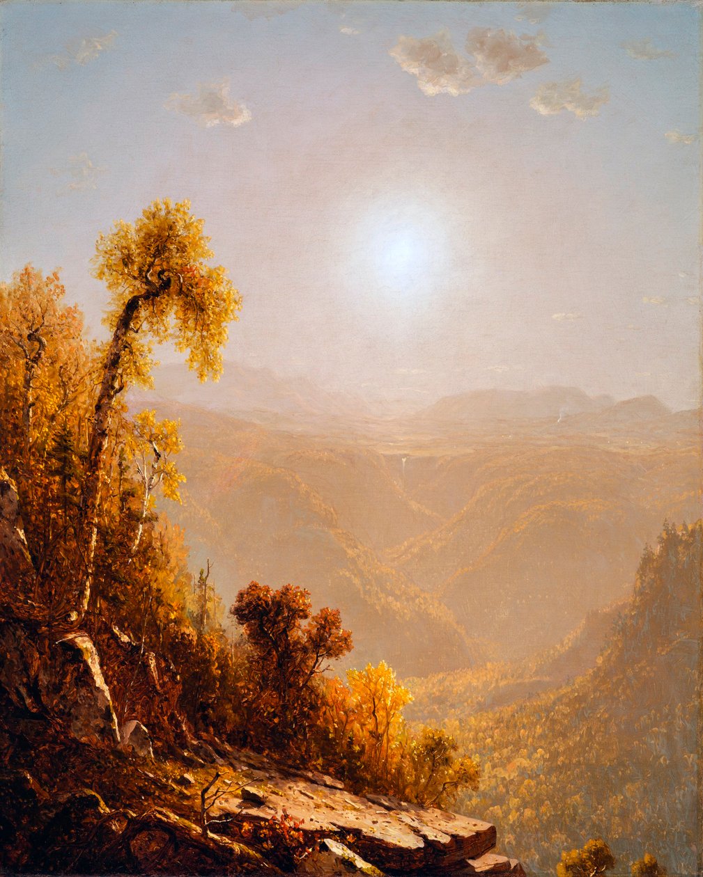 Październik w Catskills autorstwa Sanford Robinson Gifford