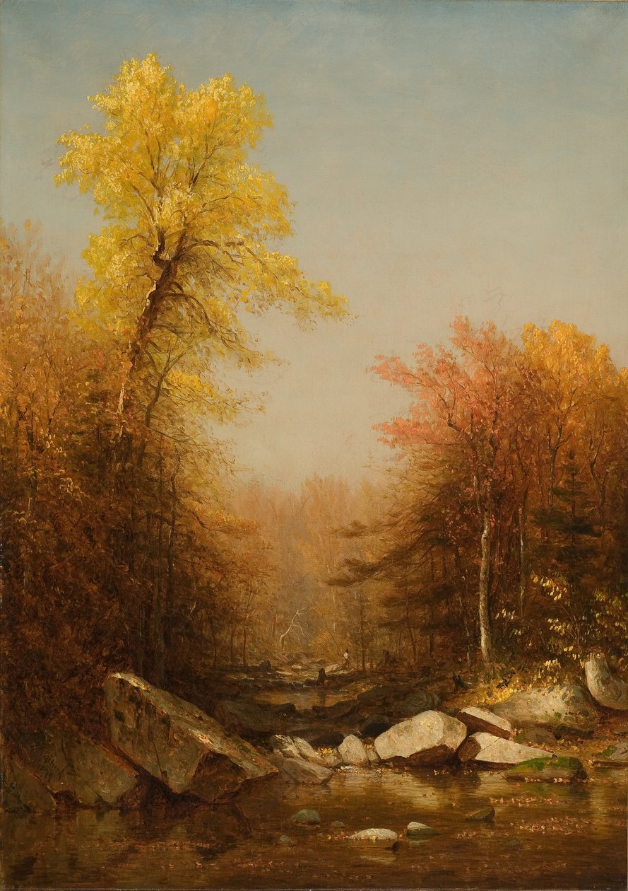 Październik w Catskills, 1879 autorstwa Sanford Robinson Gifford