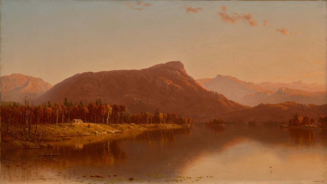 Dom na łonie natury autorstwa Sanford Robinson Gifford