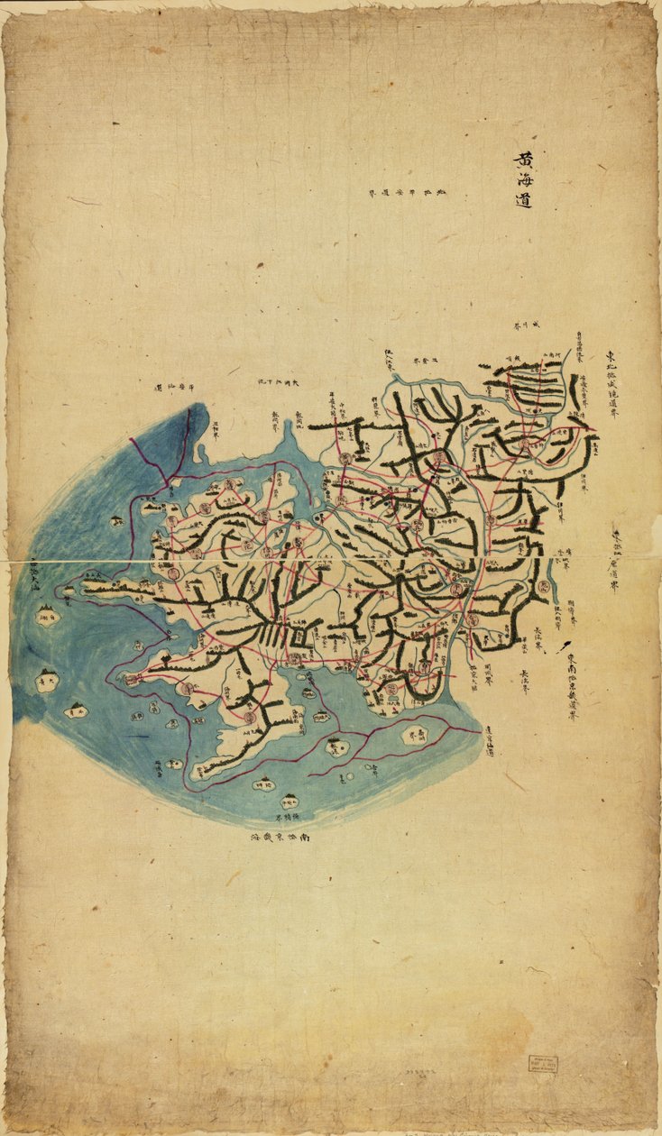 Chosŏn chido LOC 83675009-2 autorstwa Sang Gi Chŏng