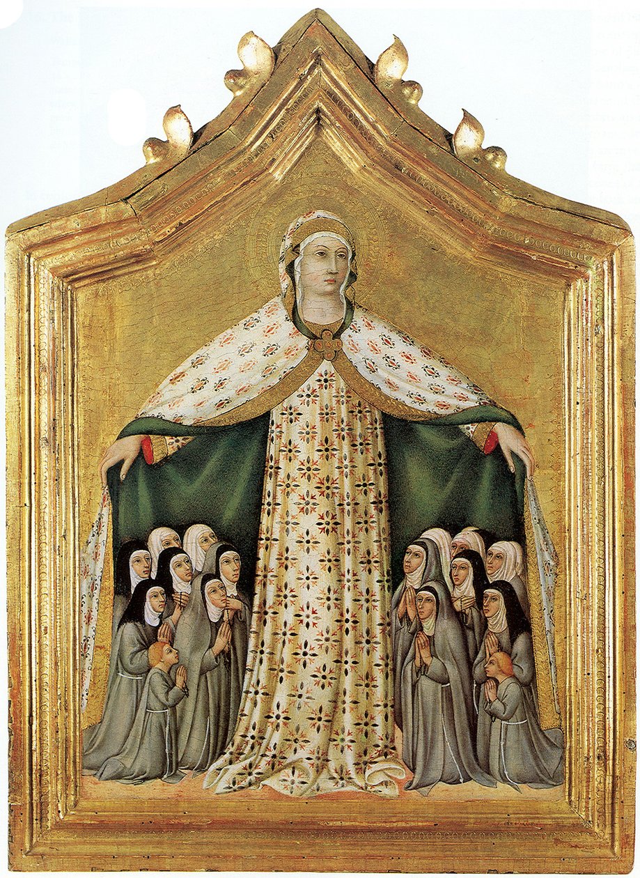Madonna Miłosierdzia Madonna Miłosierdzia, 1440s autorstwa Sano di Pietro