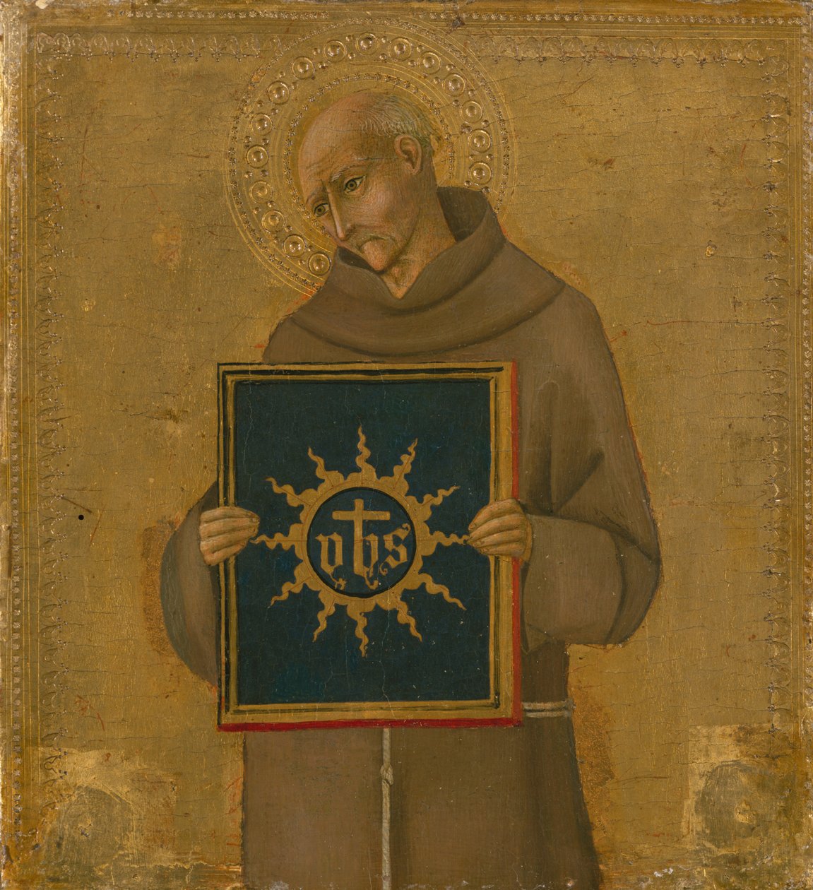 Św. Bernardyn, 1450-60. autorstwa Sano di Pietro