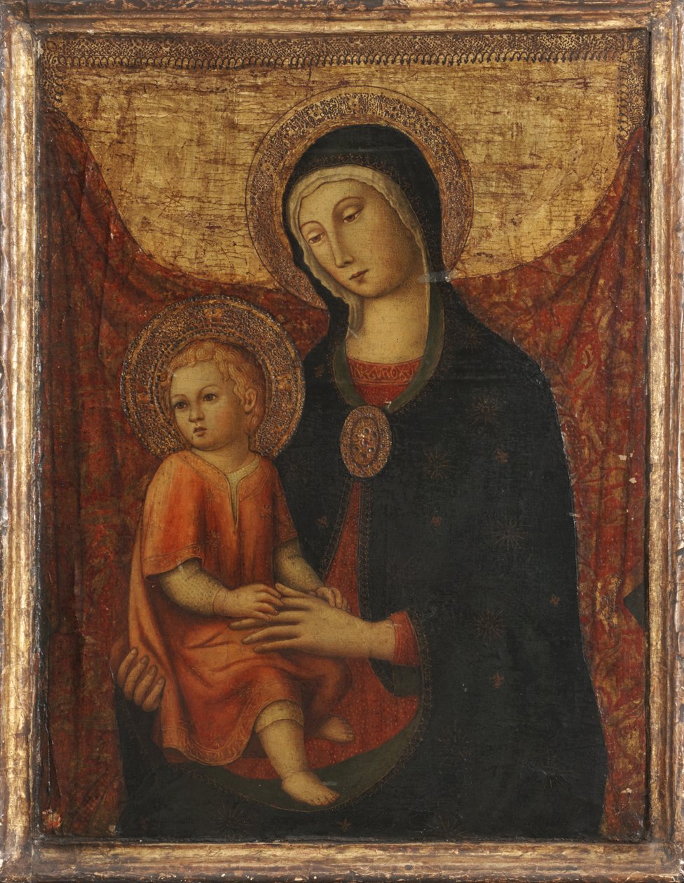 Matka Boska z Dzieciątkiem autorstwa Sano di Pietro