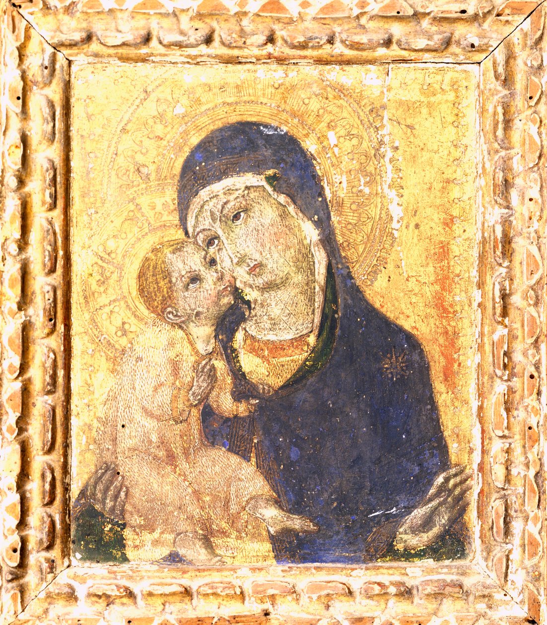 Madonna z Dzieciątkiem – Sano Di Pietro (1406-1481), druga połowa XV w. autorstwa Sano di also Ansano di Pietro di Mencio Pietro