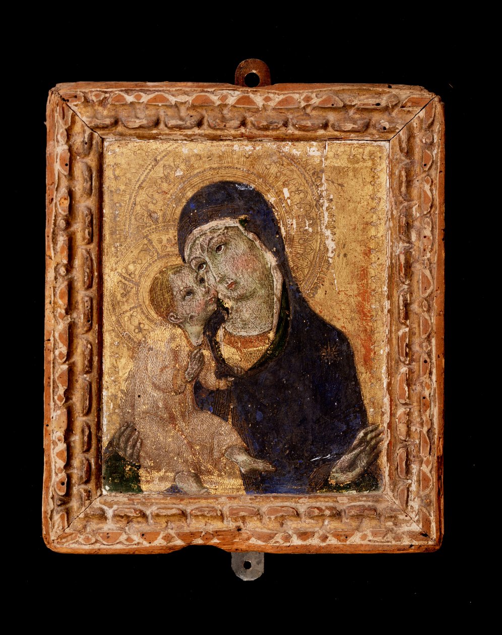 Dziewica z dzieckiem (Malarstwo autorstwa Sano di also Ansano di Pietro di Mencio Pietro