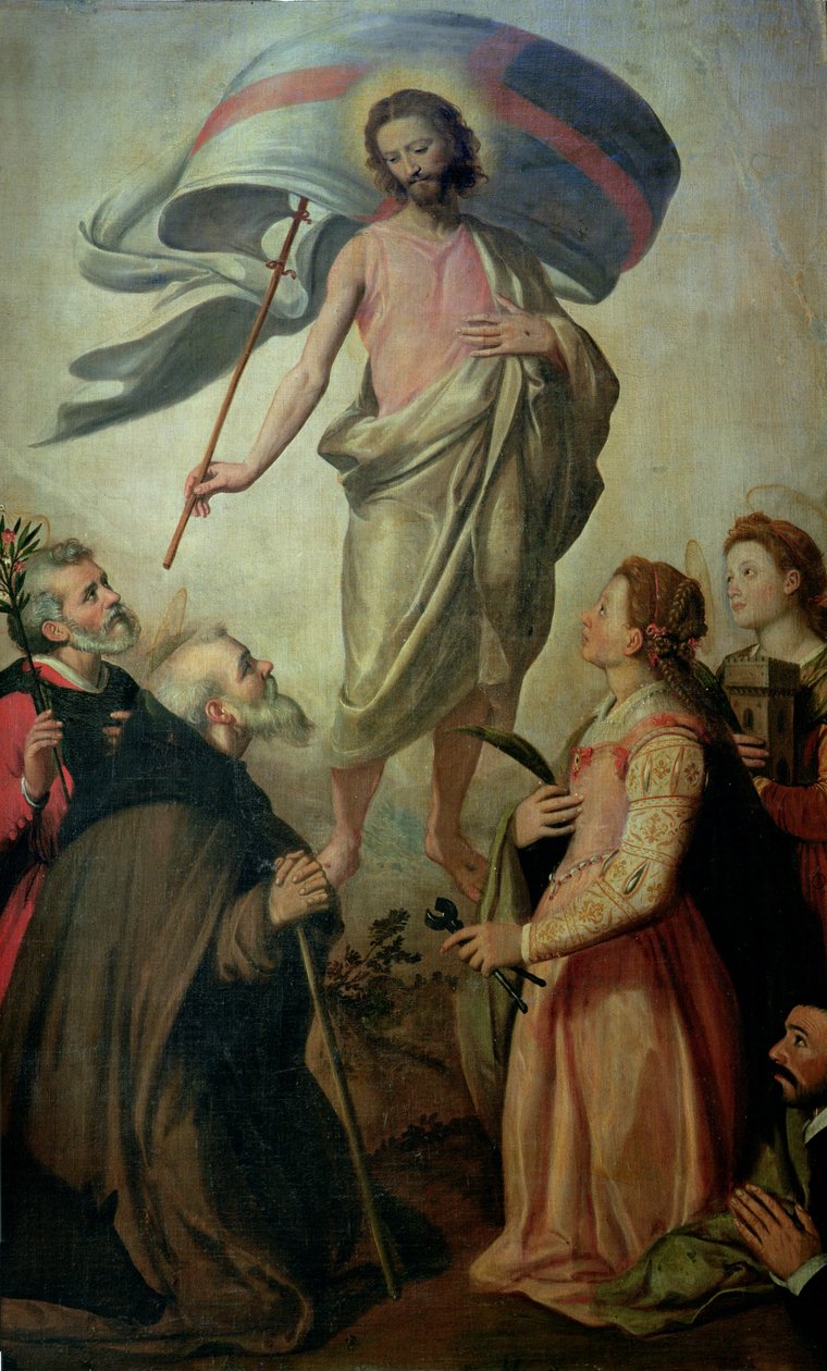 Wniebowstąpienie Chrystusa, 1595 autorstwa Santi di Tito