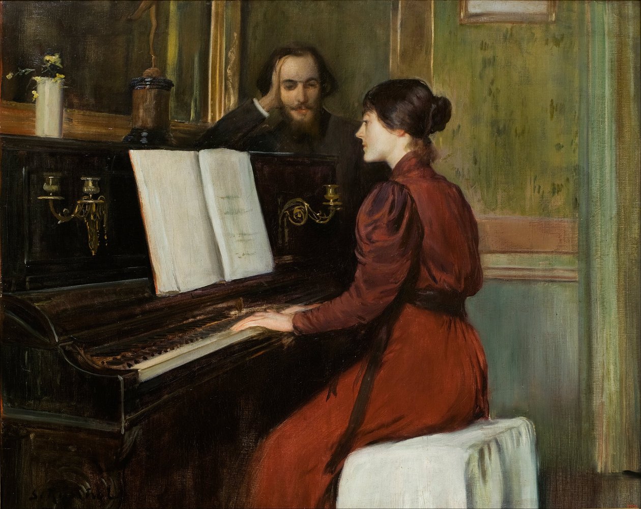 Romans autorstwa Santiago Rusiñol