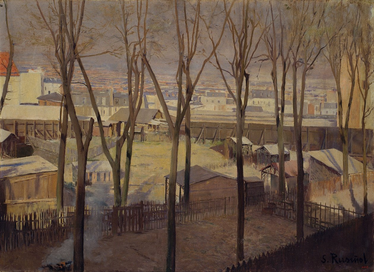 Butte autorstwa Santiago Rusiñol