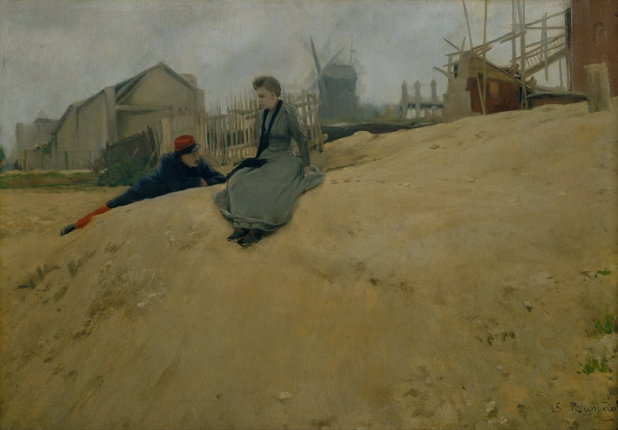 W kampanii autorstwa Santiago Rusiñol