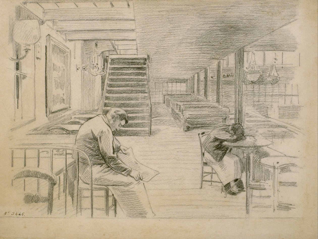 Czekam na Klientów autorstwa Santiago Rusiñol