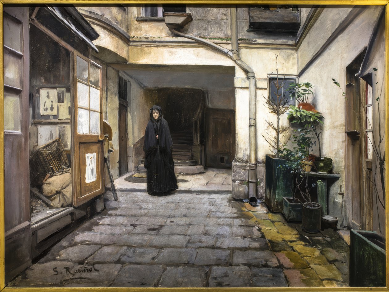 Lombard autorstwa Santiago Rusiñol