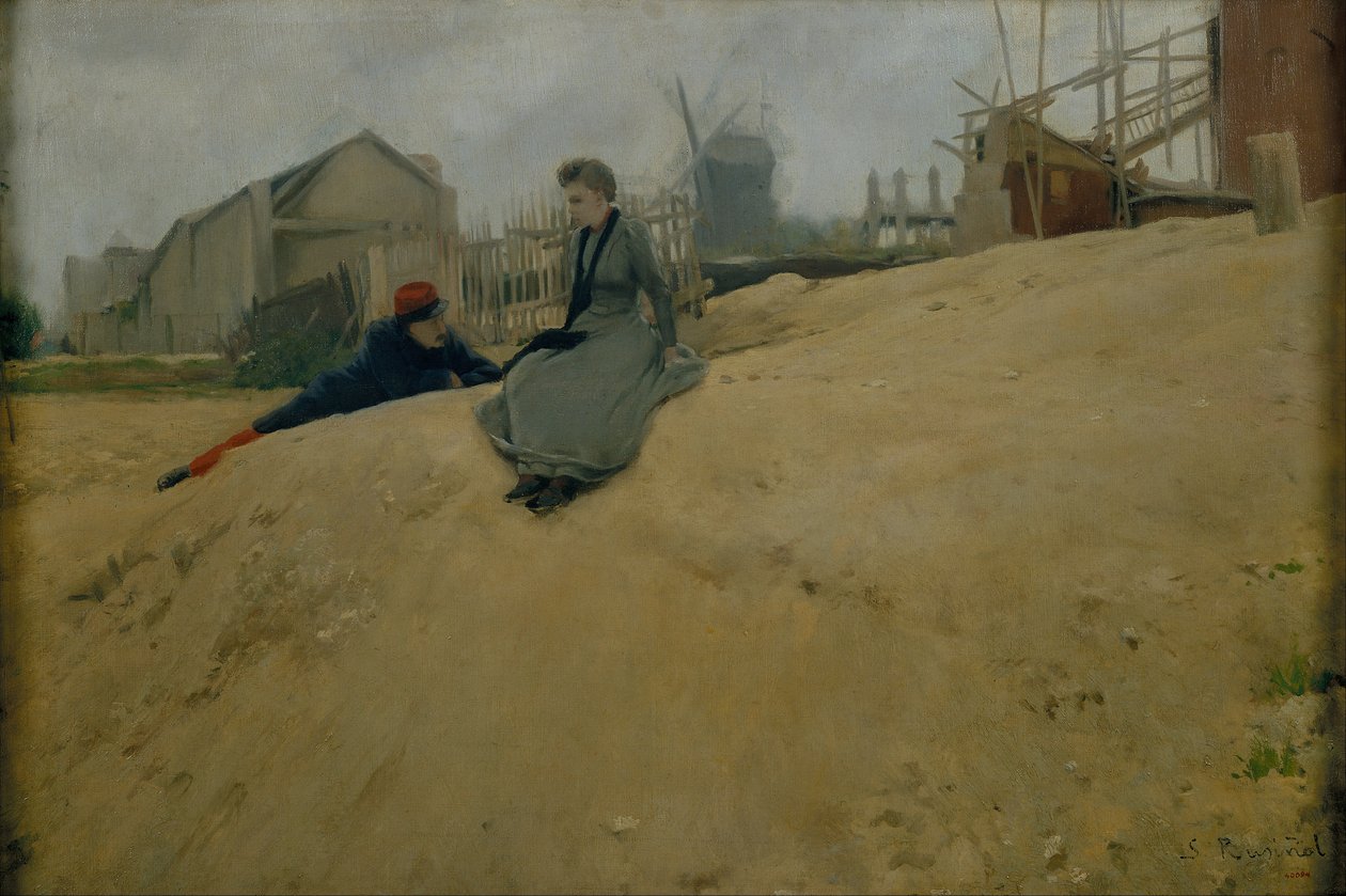 W kampanii autorstwa Santiago Rusiñol