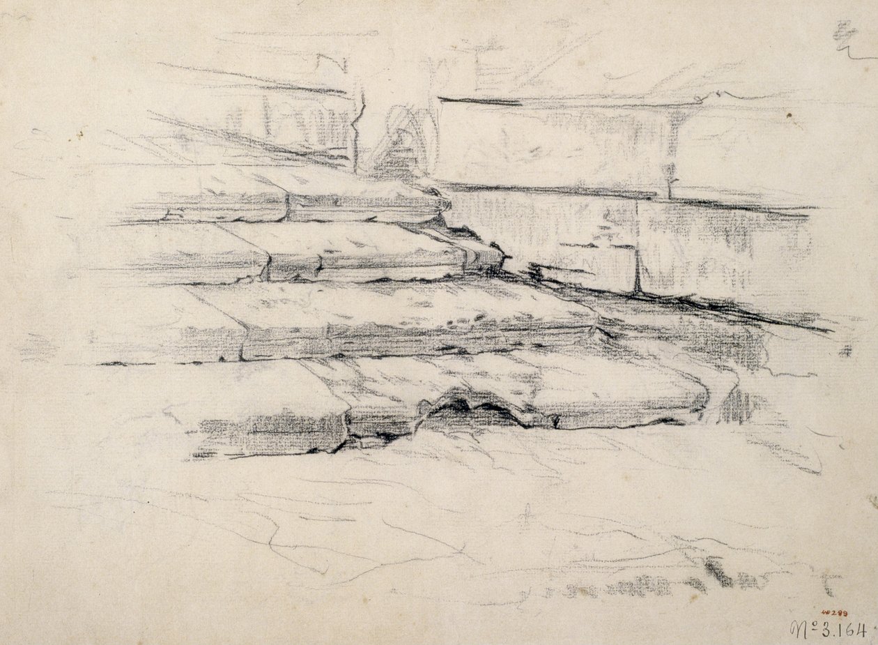 Studium kroków autorstwa Santiago Rusiñol