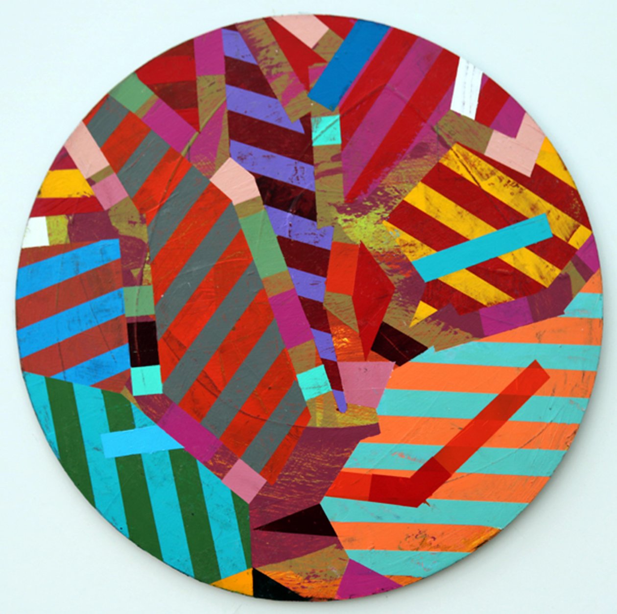 Twixt Heaven & Earth II-A (akryl na okrągłej tablicy) autorstwa Sara Hayward
