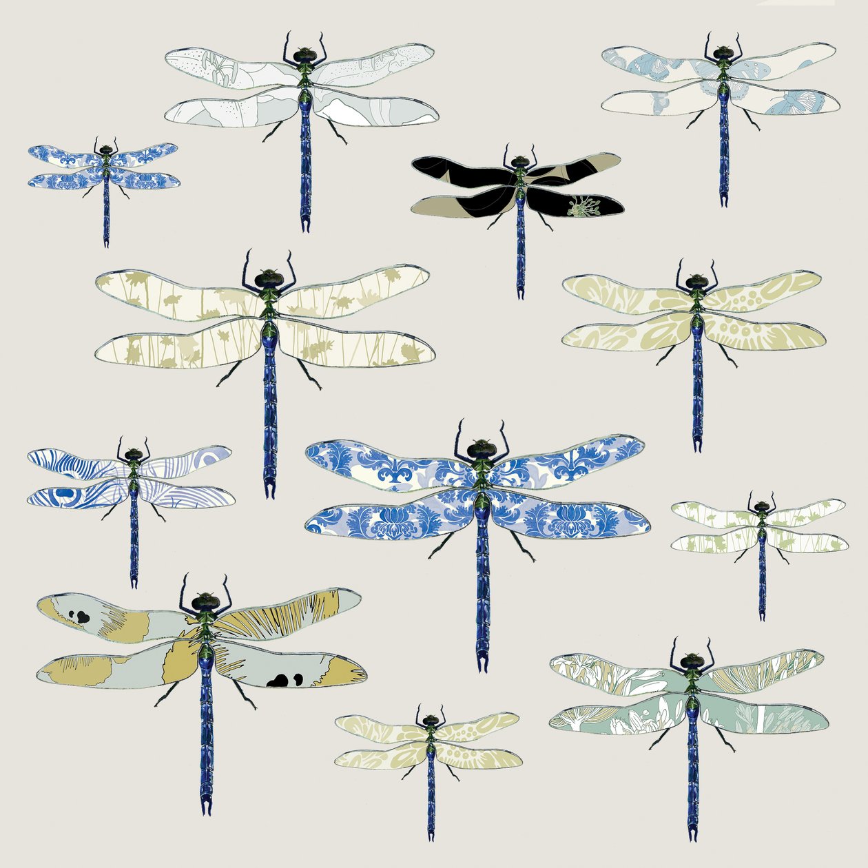 Odonata, 2008 (cyfrowa) autorstwa Sarah Hough