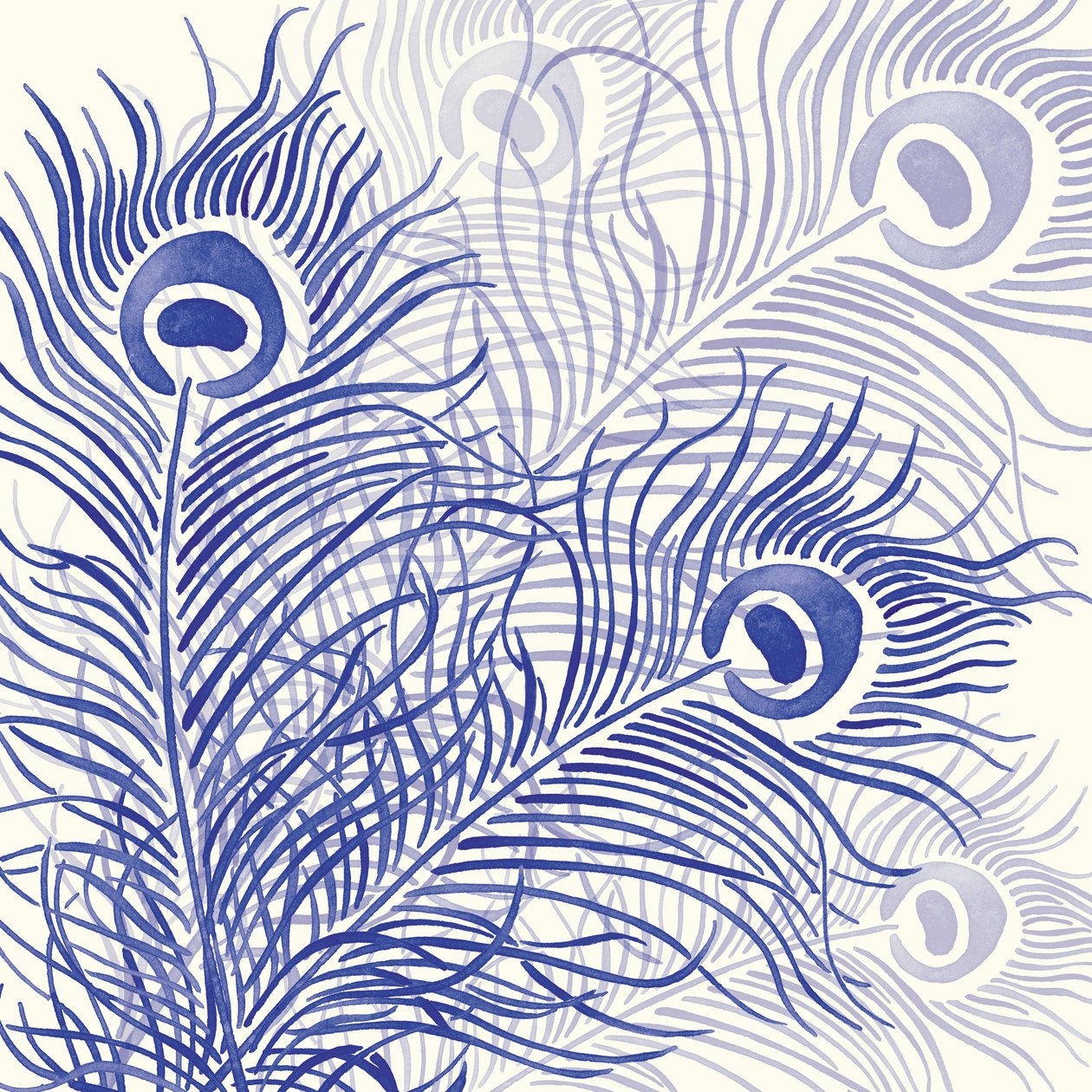 Parada pawi, 2004 (cyfrowo) autorstwa Sarah Hough