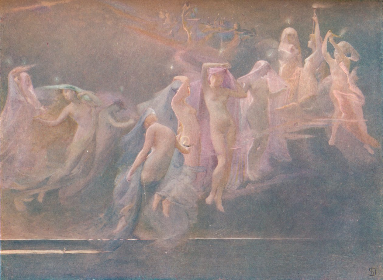 Gwiazdy Poranne, 1886 autorstwa Sarah Paxton Ball Dodson