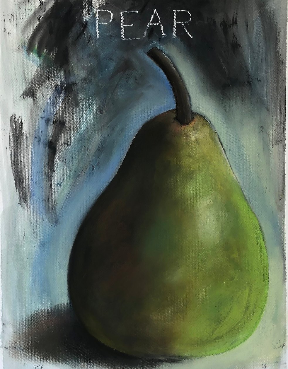 „Gruszka” (pastelowa) autorstwa Sarah Thompson Engels