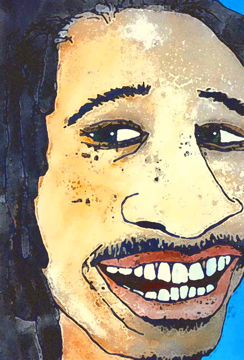 Rastaman, 2020 (w tym papier) autorstwa Sarah Thompson Engels