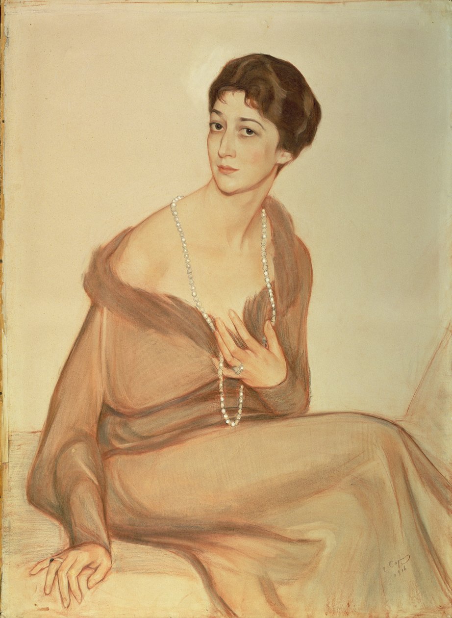 Portret Vandy Weiner autorstwa Savelij Abramovich Sorin