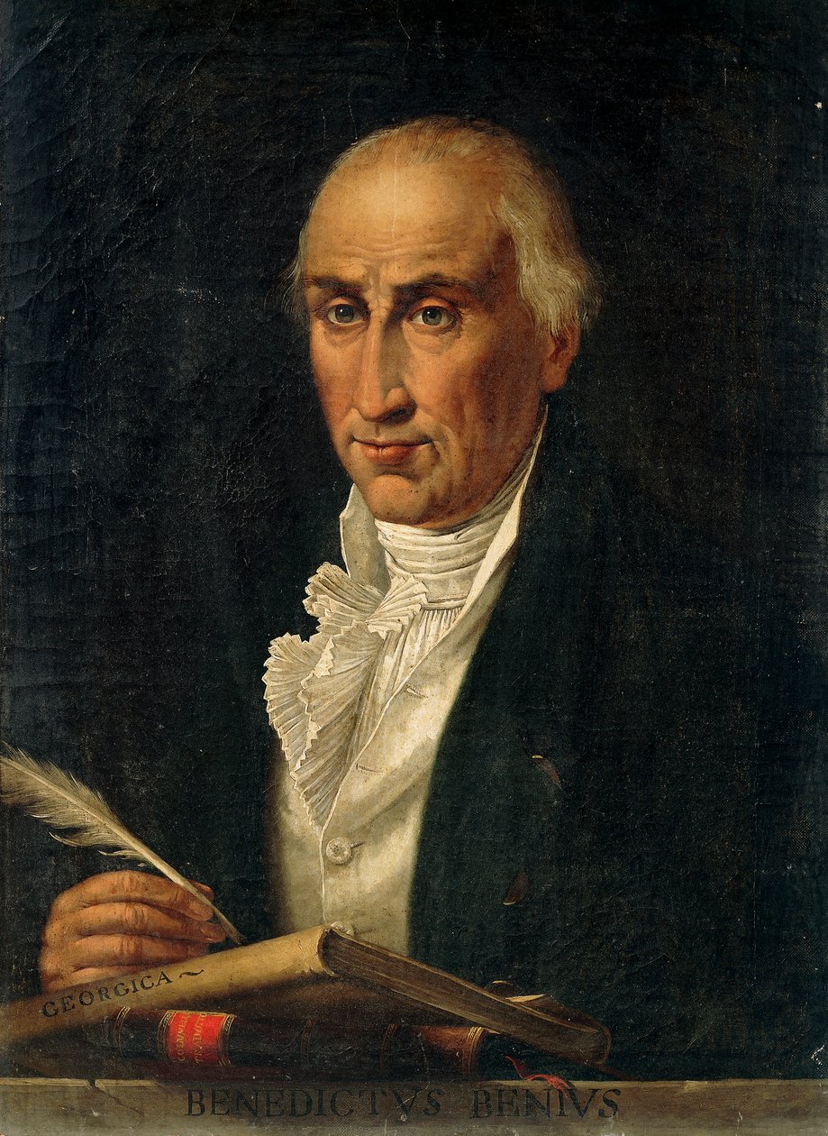 Portret Benedetto Del Bene autorstwa Saverio Dalla Rosa, olej na płótnie autorstwa Saverio dalla Rosa
