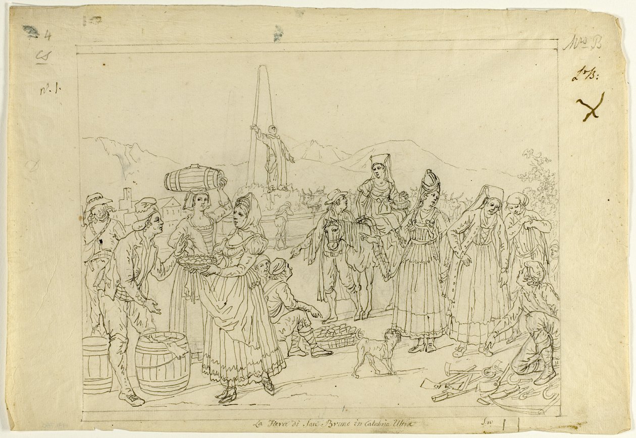 Scena rynkowa autorstwa Saverio della Gatta