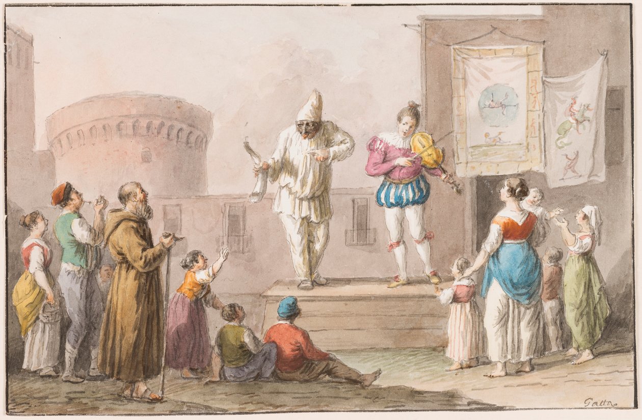 Kolor wody; Wykonawcy Commedia dell