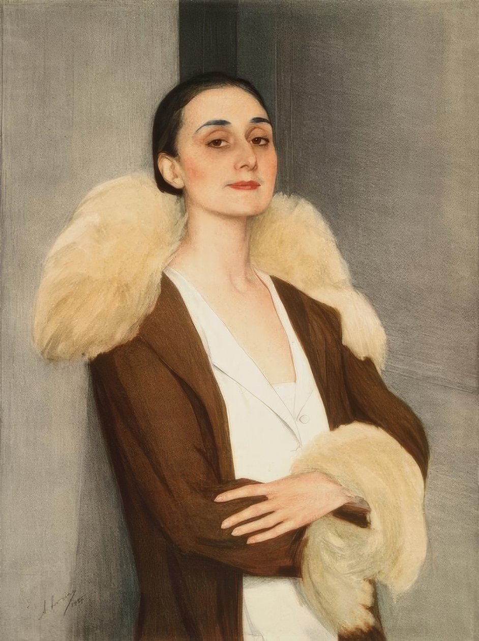 Portret damy autorstwa Saweli Sorin