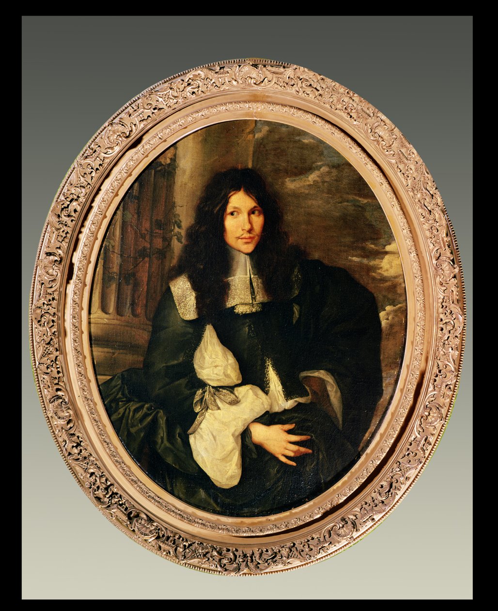 Portret nieznanego mężczyzny autorstwa Sébastien Bourdon
